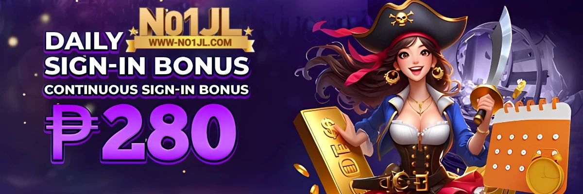 No1JL daily sign in bonus