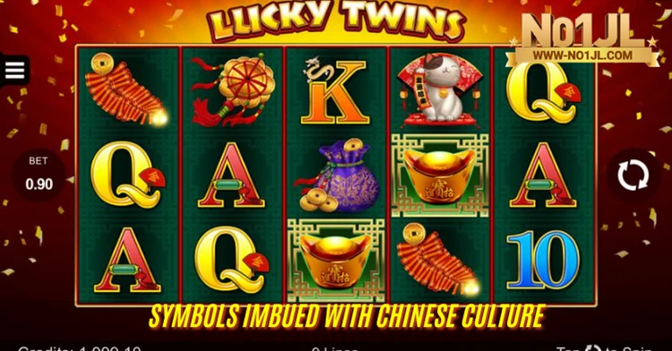 Lucky Twins Jackpot Symbols imbued with Chinese culture