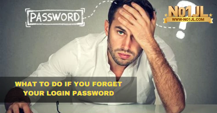 What to do if you forget your login password